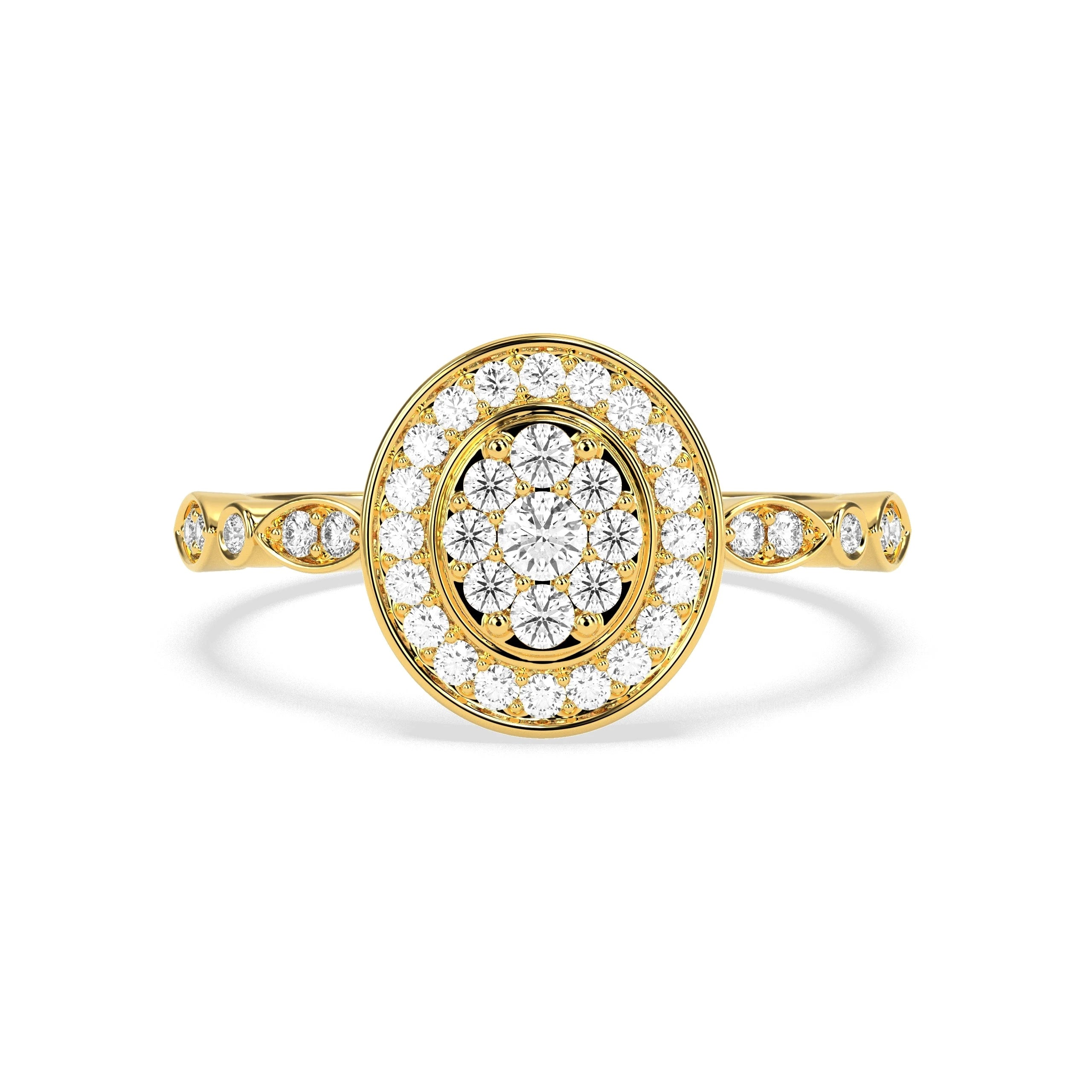 0.39 CT Diamond Dazzle Diamond RING - Godahari Dev Jewells