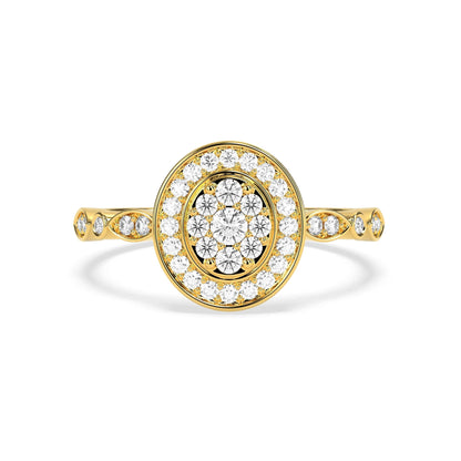 0.39 CT Diamond Dazzle Diamond RING - Godahari Dev Jewells
