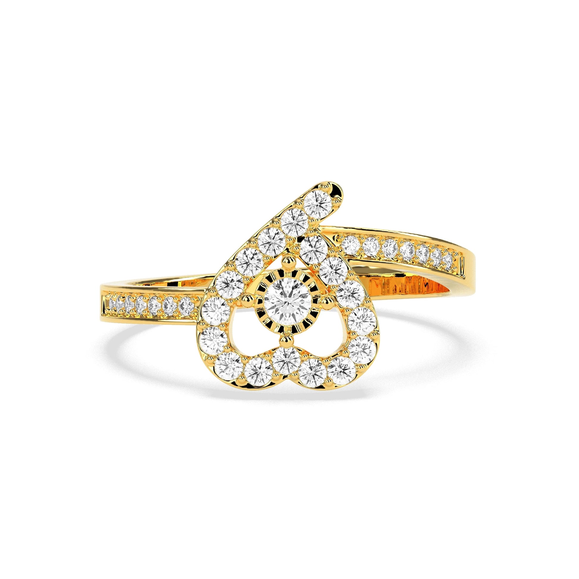 0.32 CT Aurora Aichemy Diamond RING - Godahari Dev Jewells