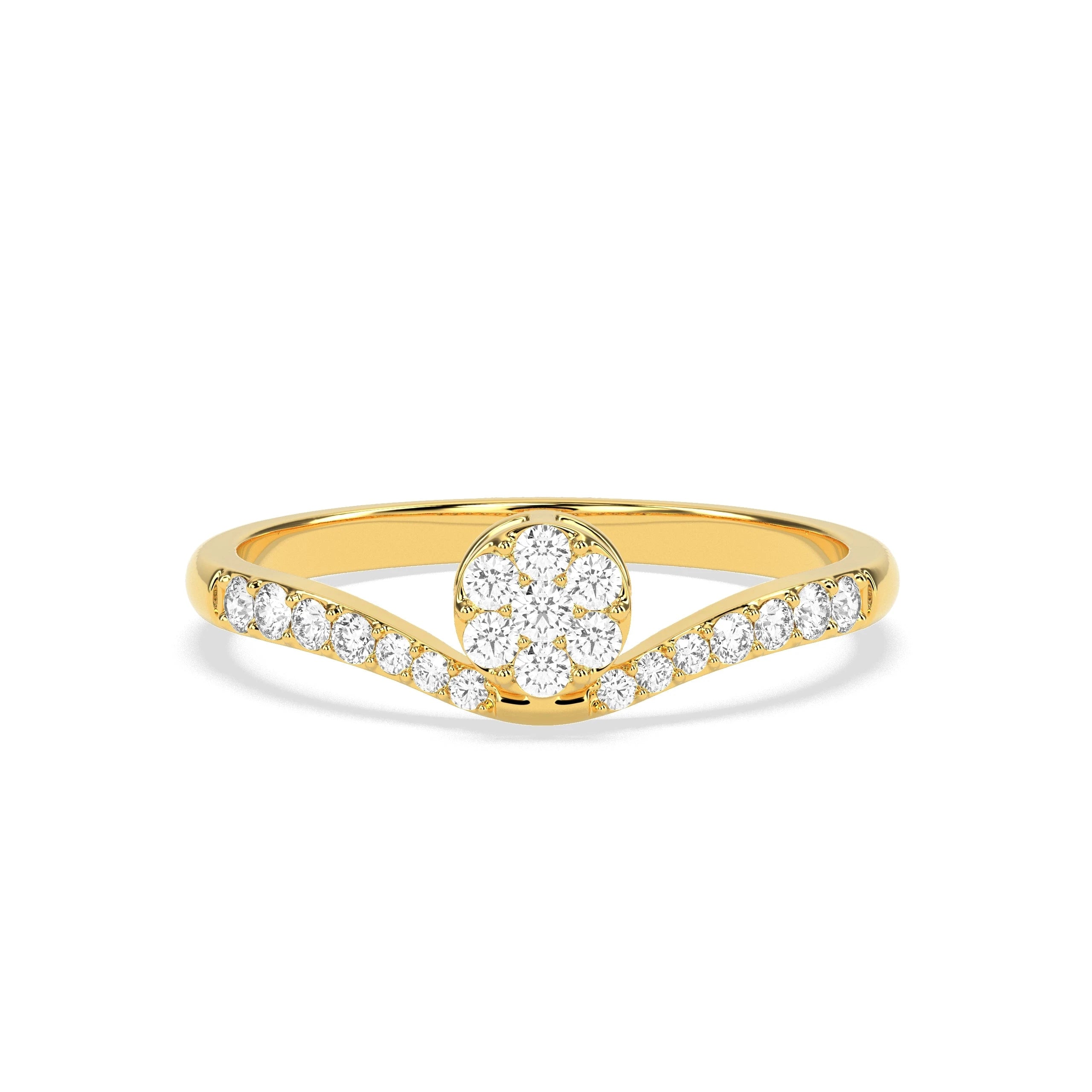 0.26 CT Royal Jewells Diamond RING - Godahari Dev Jewells