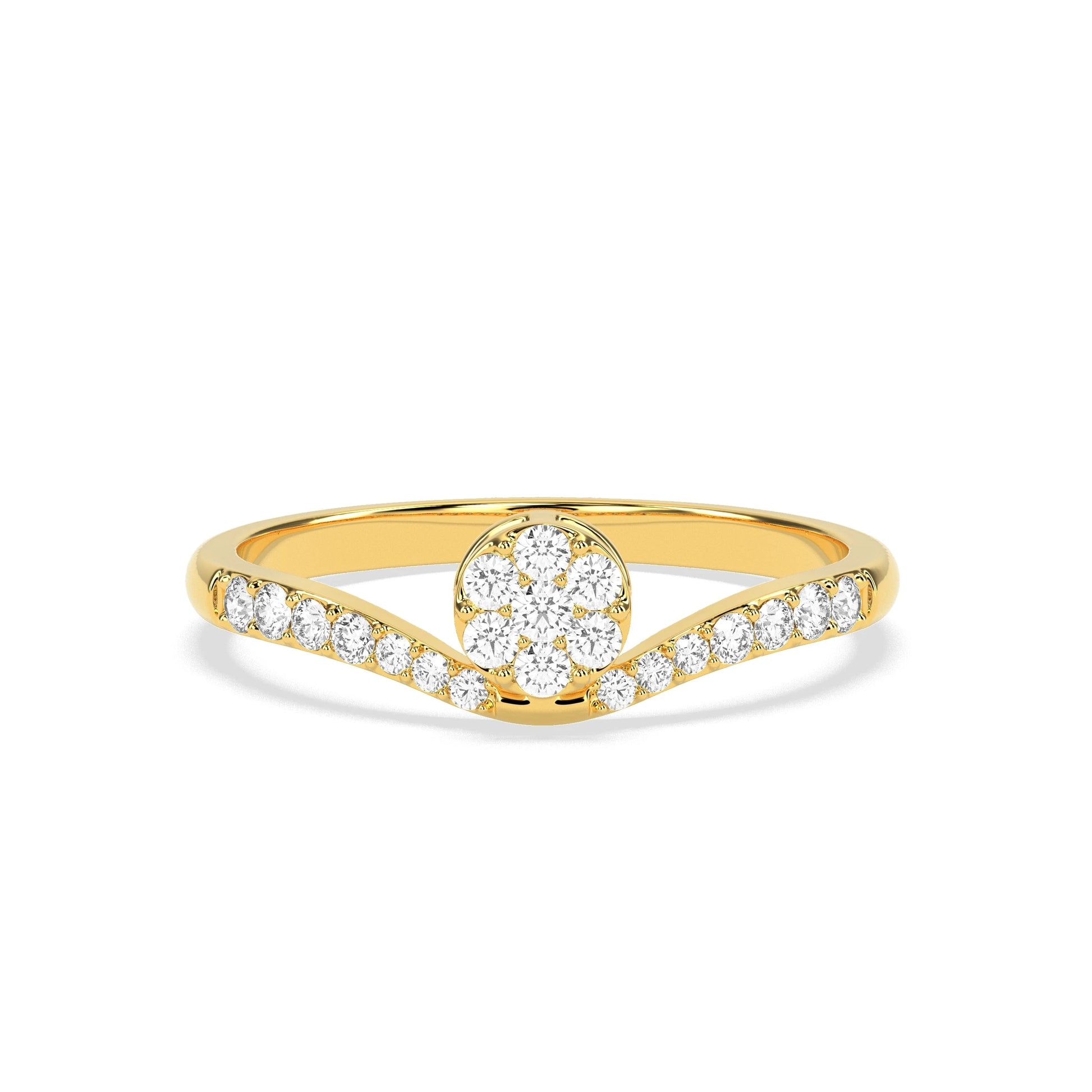 0.26 CT Royal Jewells Diamond RING - Godahari Dev Jewells