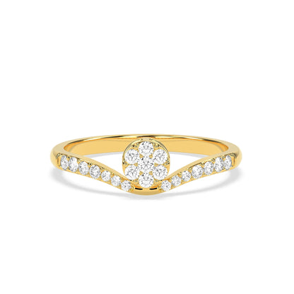 0.26 CT Royal Jewells Diamond RING - Godahari Dev Jewells
