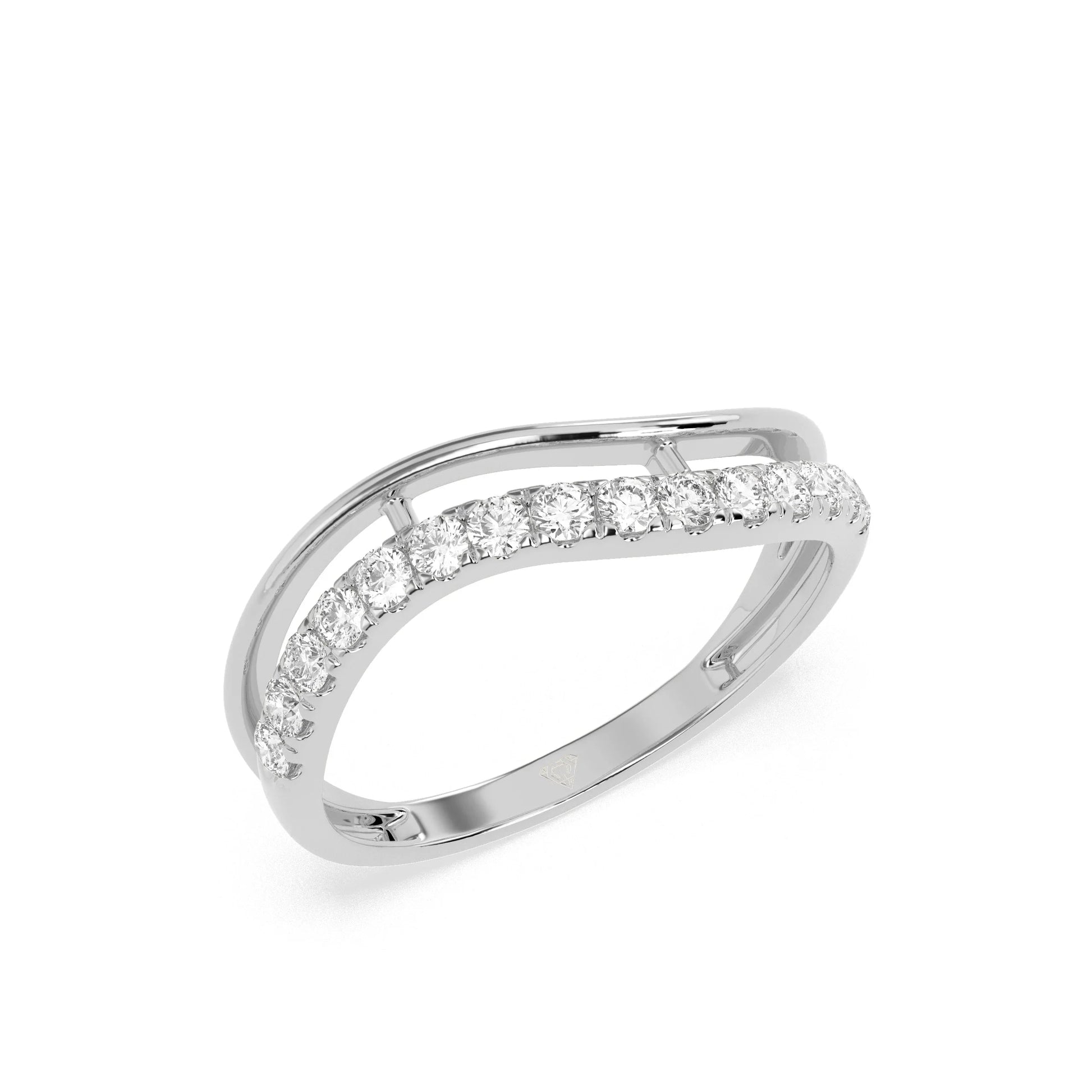 0.33 CT Gleaming Galaxy Diamond RING