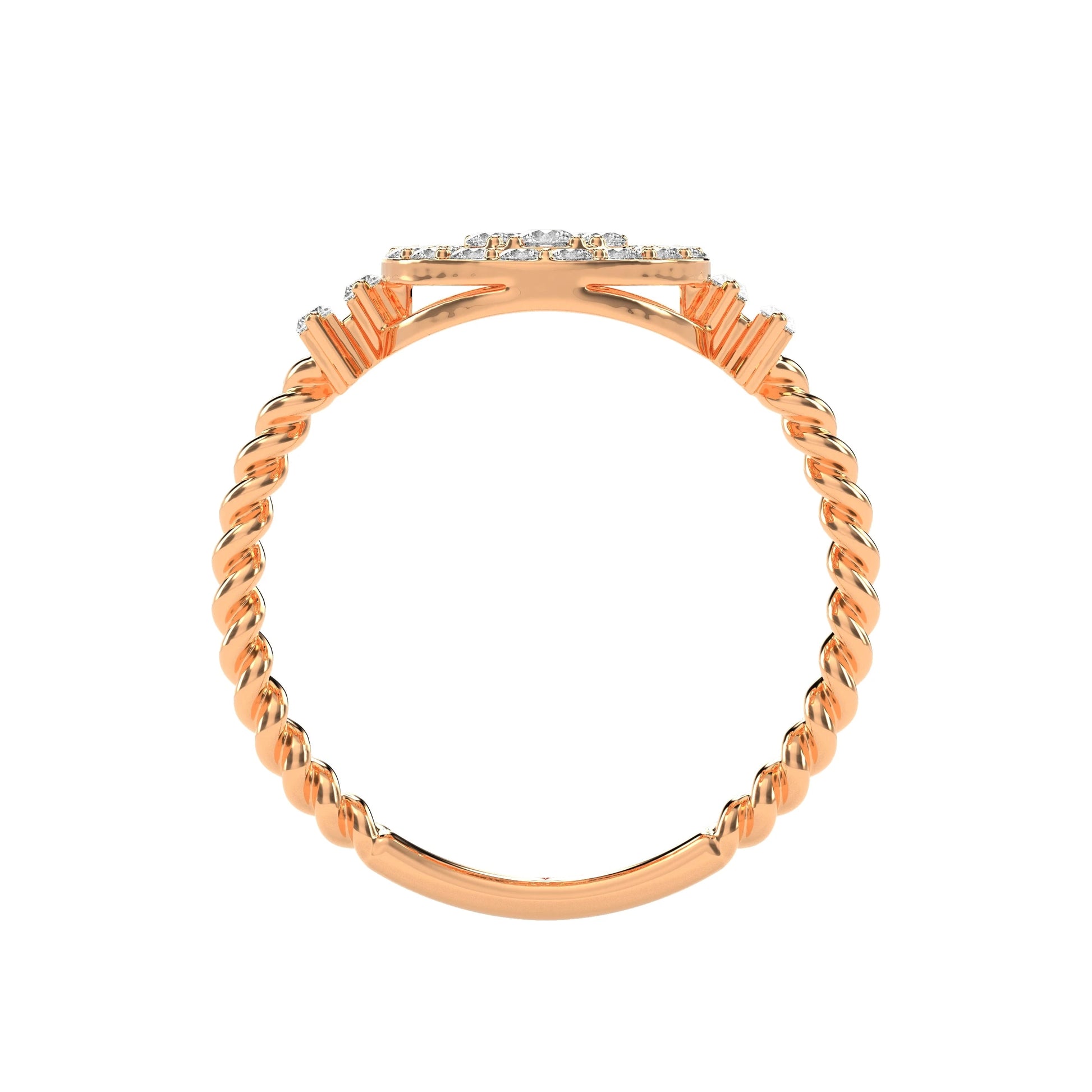 0.45 CT Graceful Charm Diamond RING