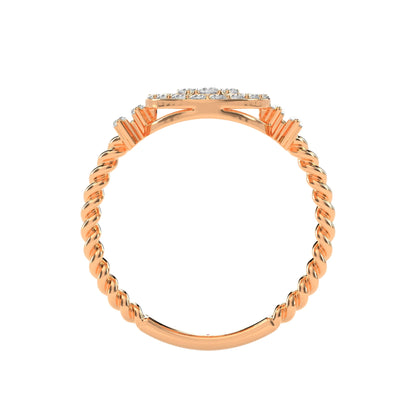 0.45 CT Graceful Charm Diamond RING