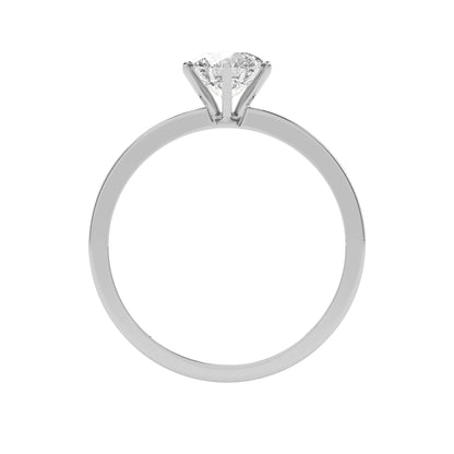 0.94 CT Pure Delight Solitaire Diamond RING - Godahari Dev Jewells