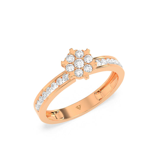 0.39 CT Blushing Beauty Diamond RING