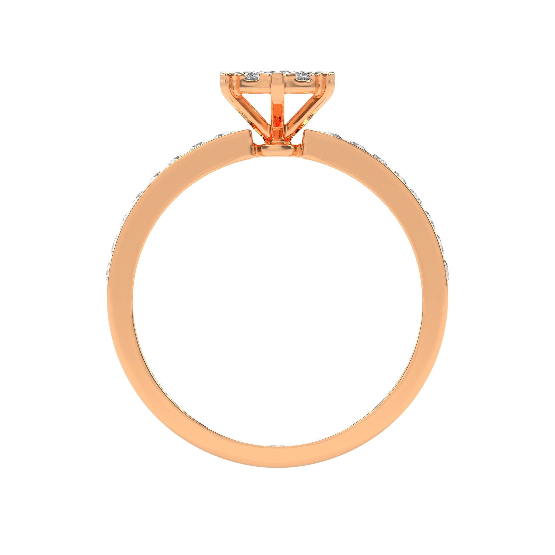0.39 CT Blushing Beauty Diamond RING - Godahari Dev Jewells