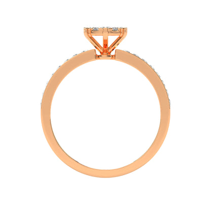 0.39 CT Blushing Beauty Diamond RING - Godahari Dev Jewells