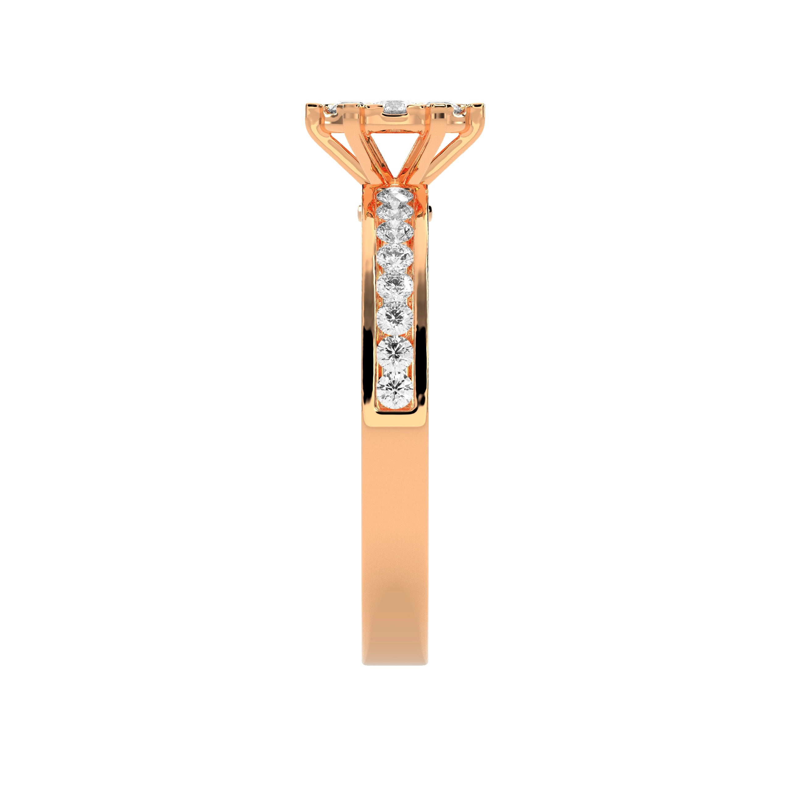 0.39 CT Blushing Beauty Diamond RING - Godahari Dev Jewells
