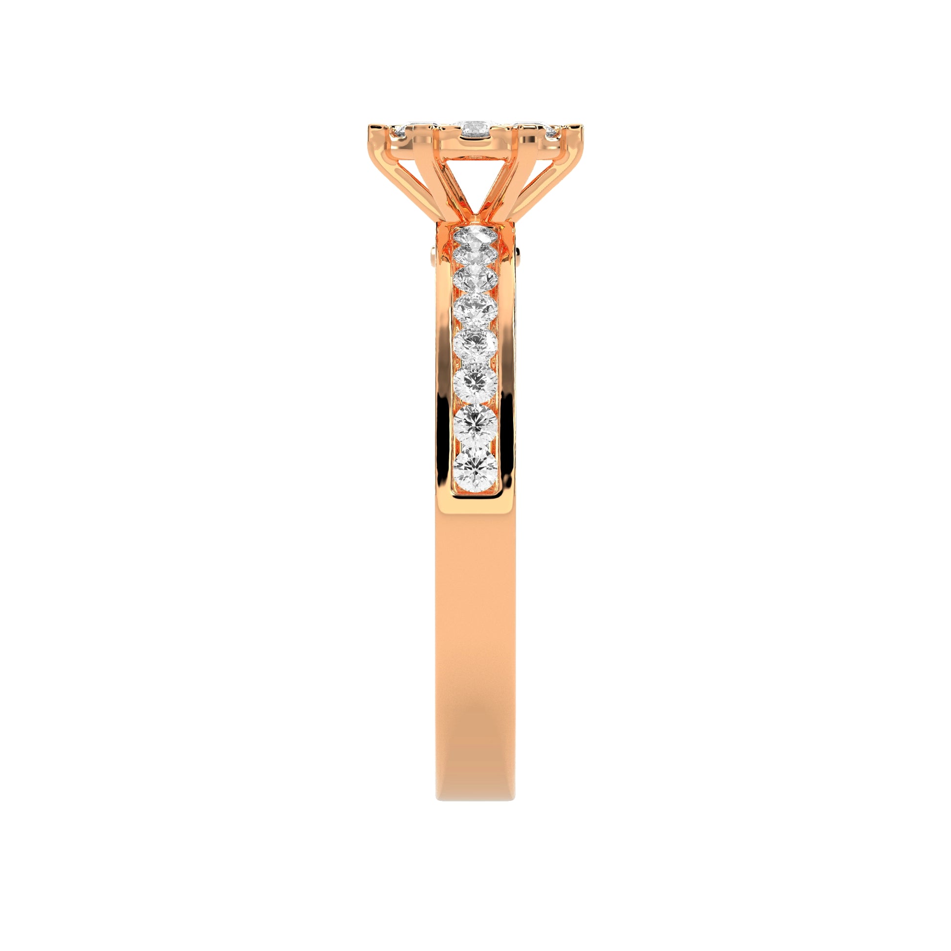 0.39 CT Blushing Beauty Diamond RING - Godahari Dev Jewells