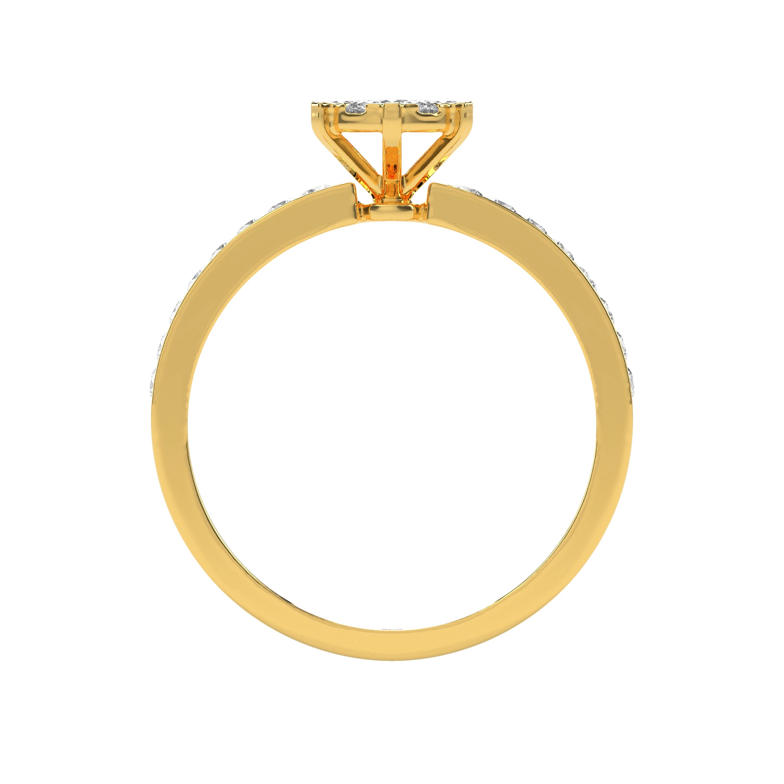 0.39 CT Blushing Beauty Diamond RING - Godahari Dev Jewells