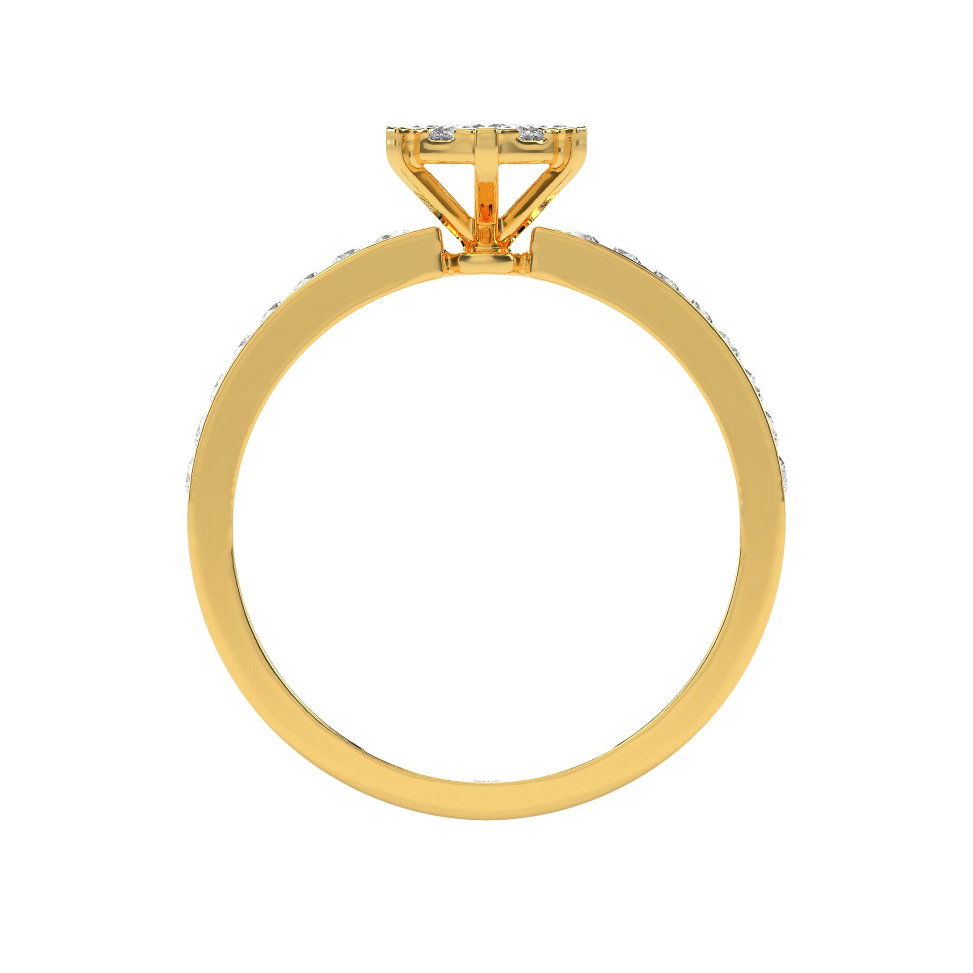 0.39 CT Blushing Beauty Diamond RING - Godahari Dev Jewells