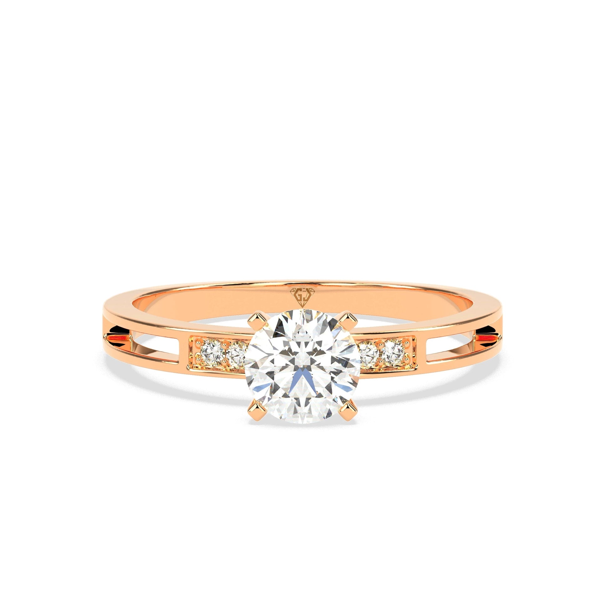 0.76 CT Sweet Sparkle Solitaire Diamond RING