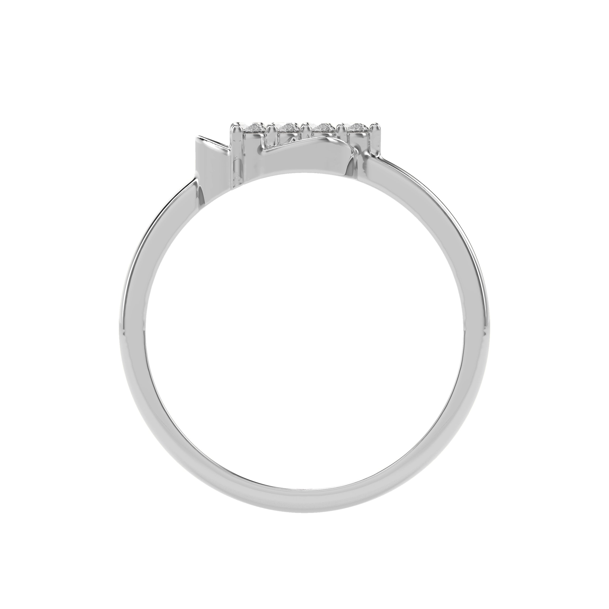 0.30 CT Glistening Grace Diamond RING - Godahari Dev Jewells