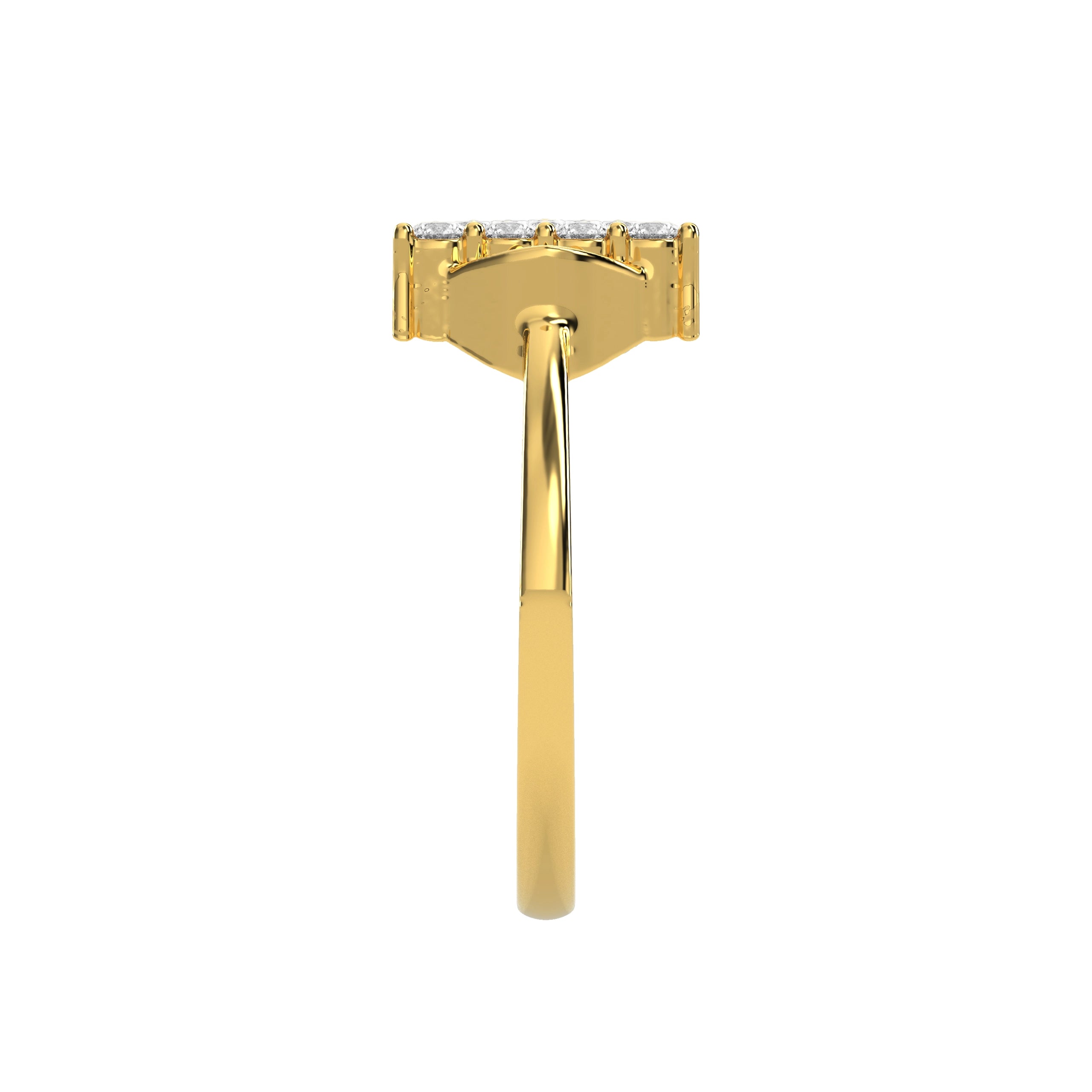 0.30 CT Glistening Grace Diamond RING - Godahari Dev Jewells