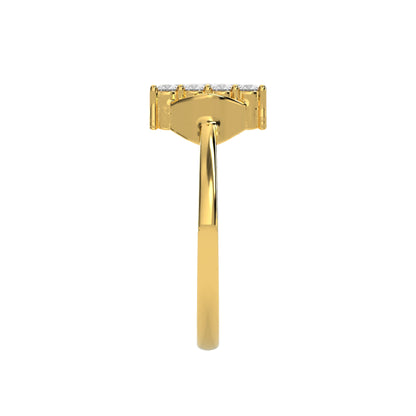 0.30 CT Glistening Grace Diamond RING - Godahari Dev Jewells