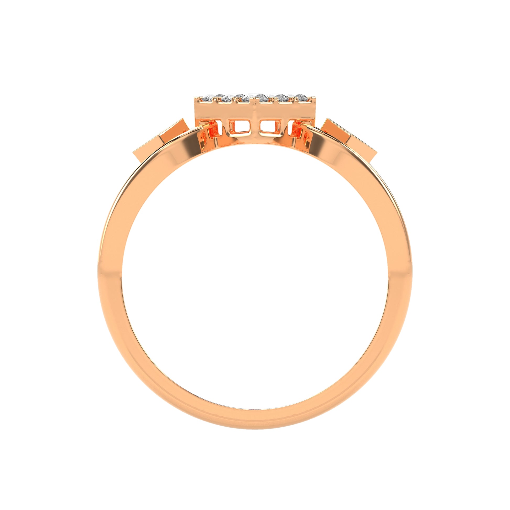 0.20 CT Majestic Charm Diamond RING - Godahari Dev Jewells