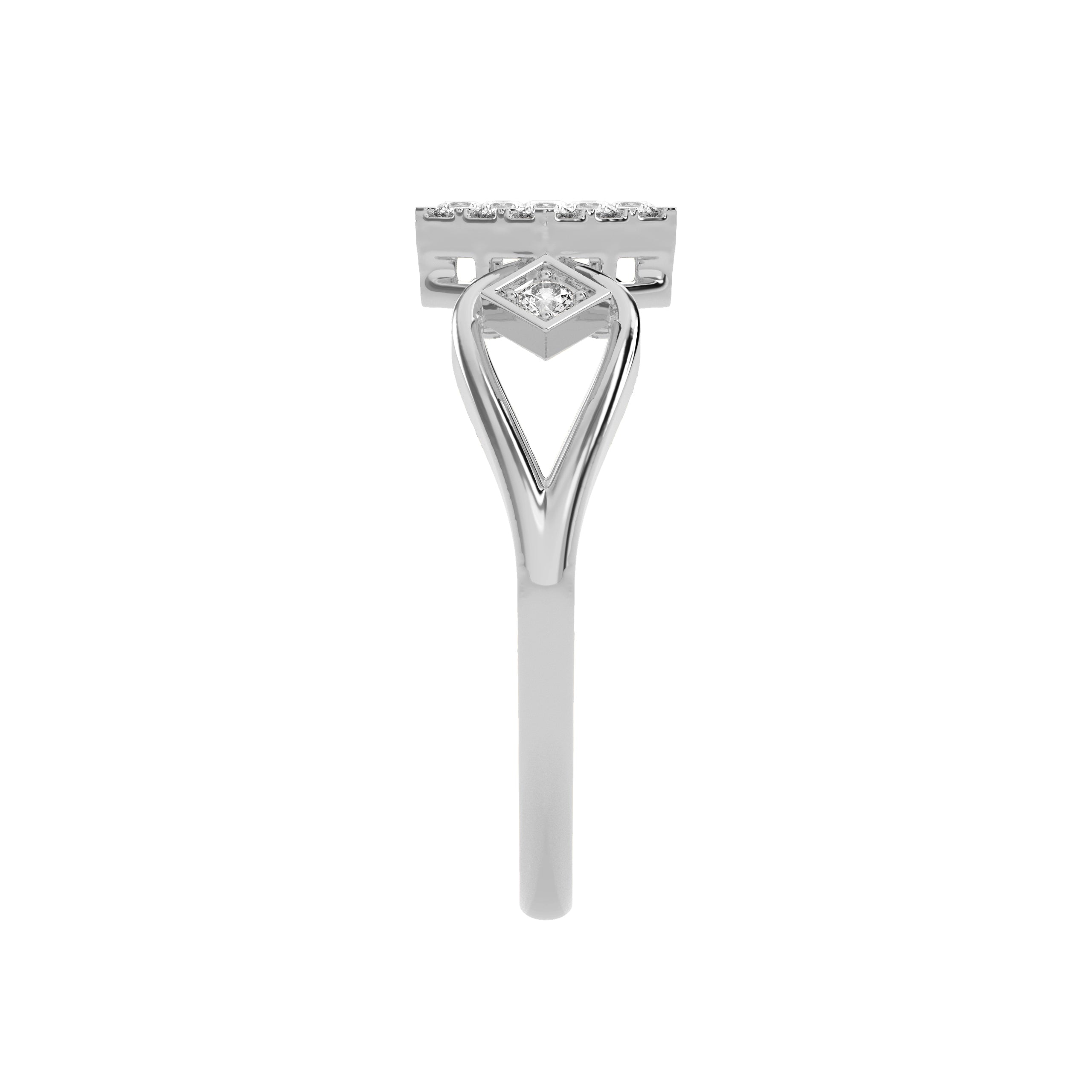 0.20 CT Majestic Charm Diamond RING - Godahari Dev Jewells