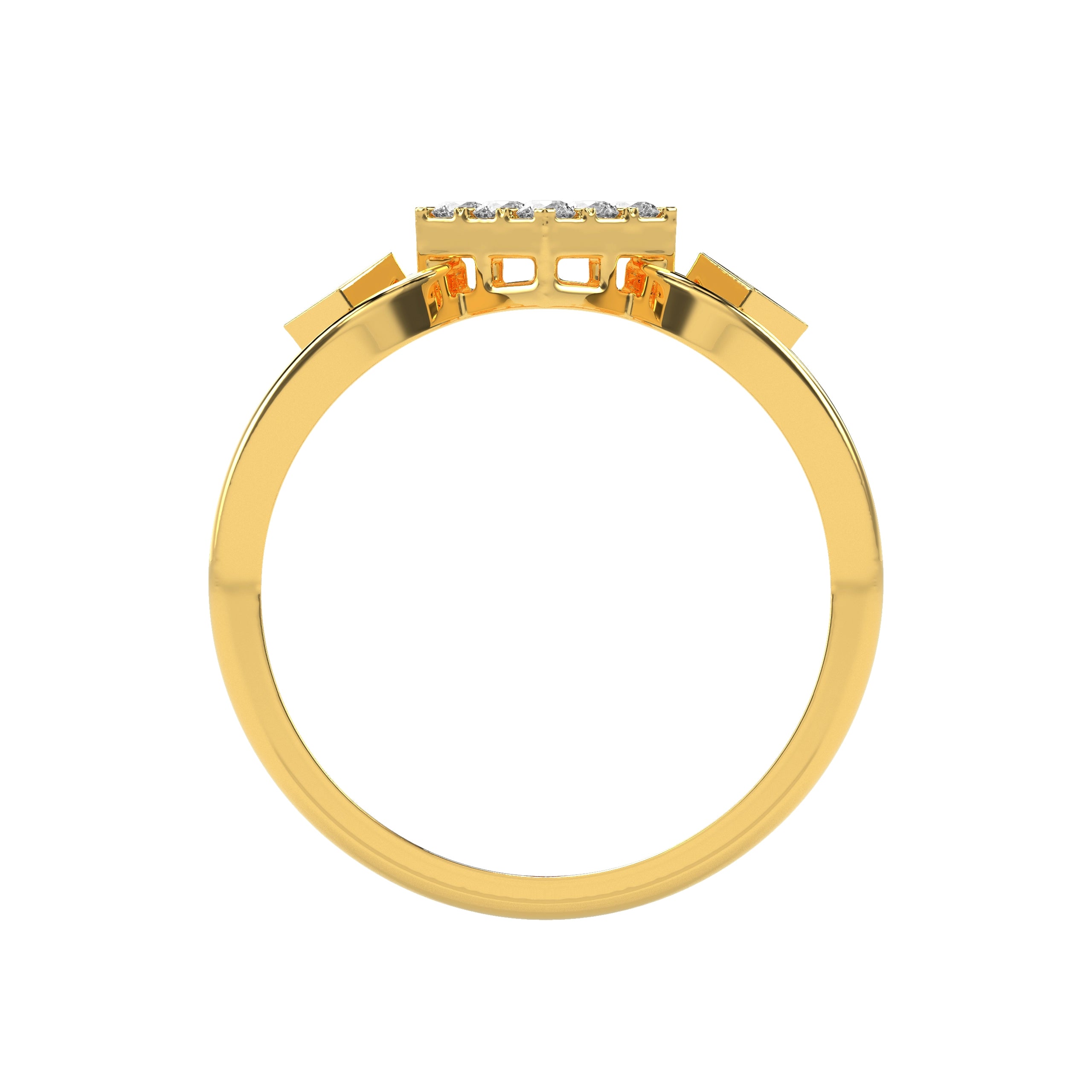 0.20 CT Majestic Charm Diamond RING - Godahari Dev Jewells