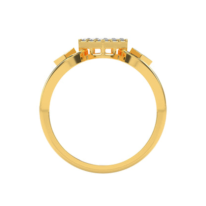 0.20 CT Majestic Charm Diamond RING - Godahari Dev Jewells