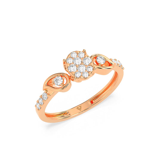 Angelic Glitzy Diamond Ring