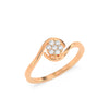 14K / Rose gold / HI colour I1 clarity VG cut