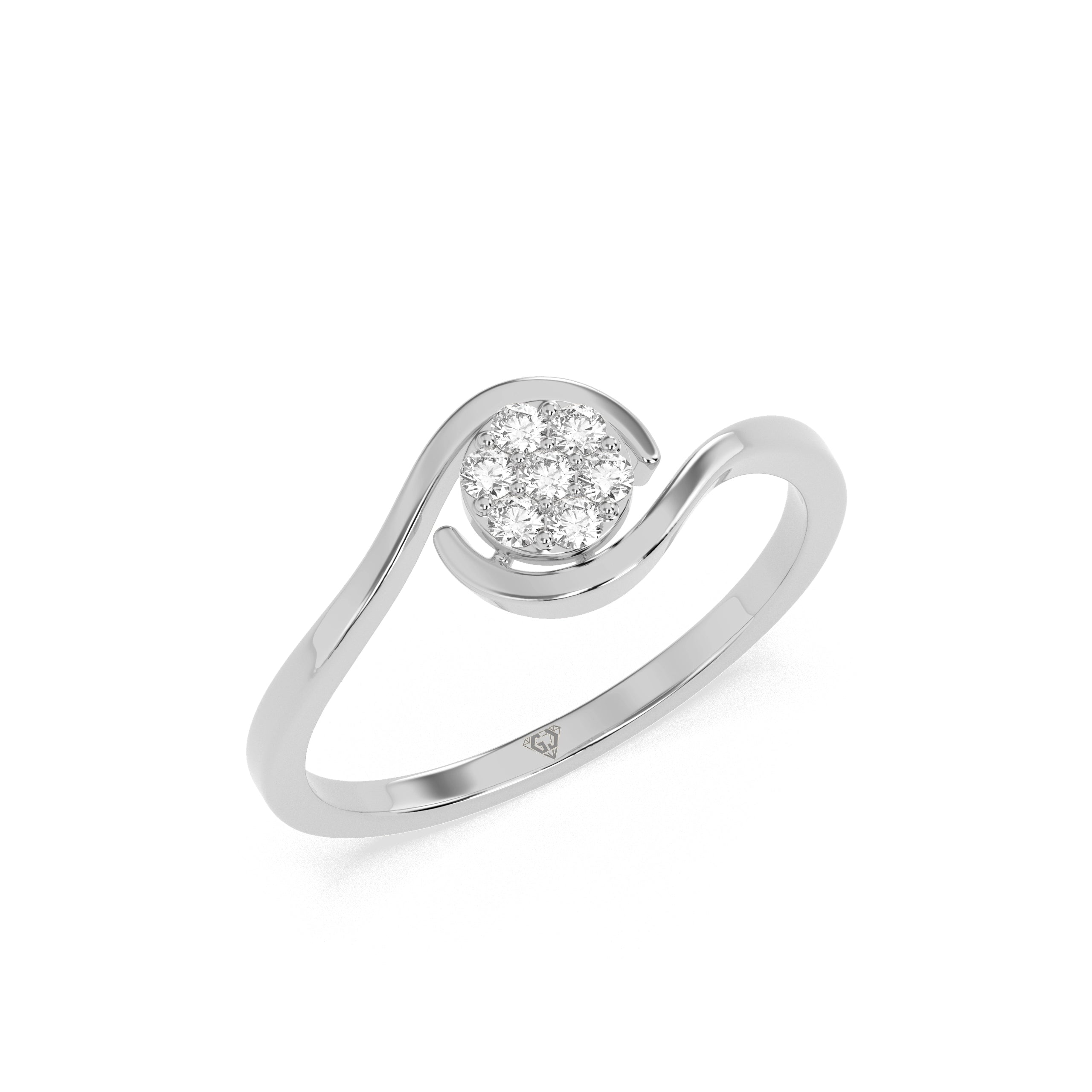 Timeless Allure Diamond Ring - Godahari Dev Jewells