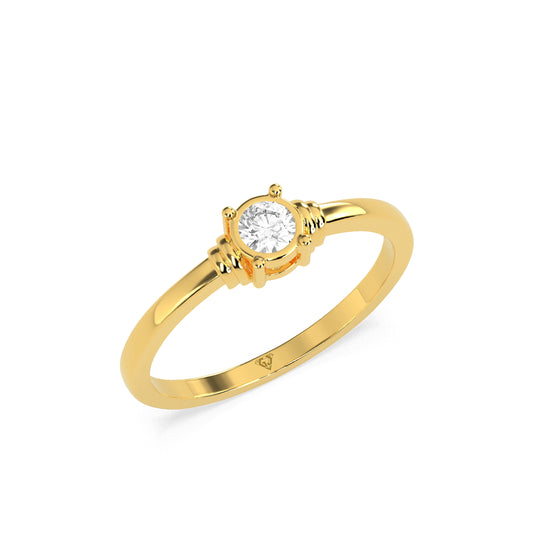Sunshine Majestic Diamond Ring - Godahari Dev Jewells