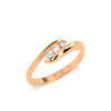 18K / Rose gold / HI colour I1 clarity VG cut