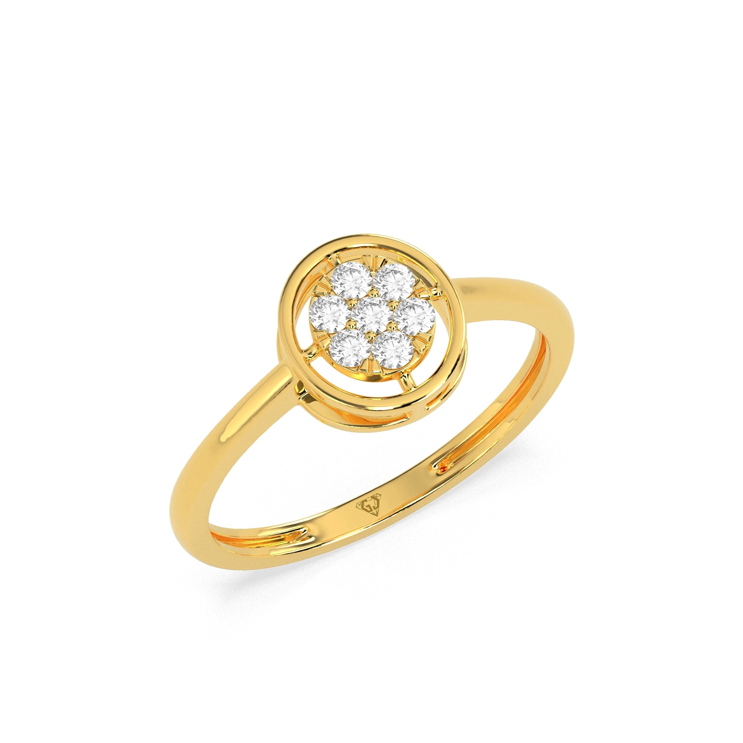 Shimmering Budapest Diamond Ring