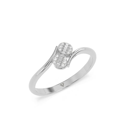 Charming Muse Diamond Ring - Godahari Dev Jewells