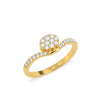 14K / Yellow Gold / HI colour I1 clarity VG cut