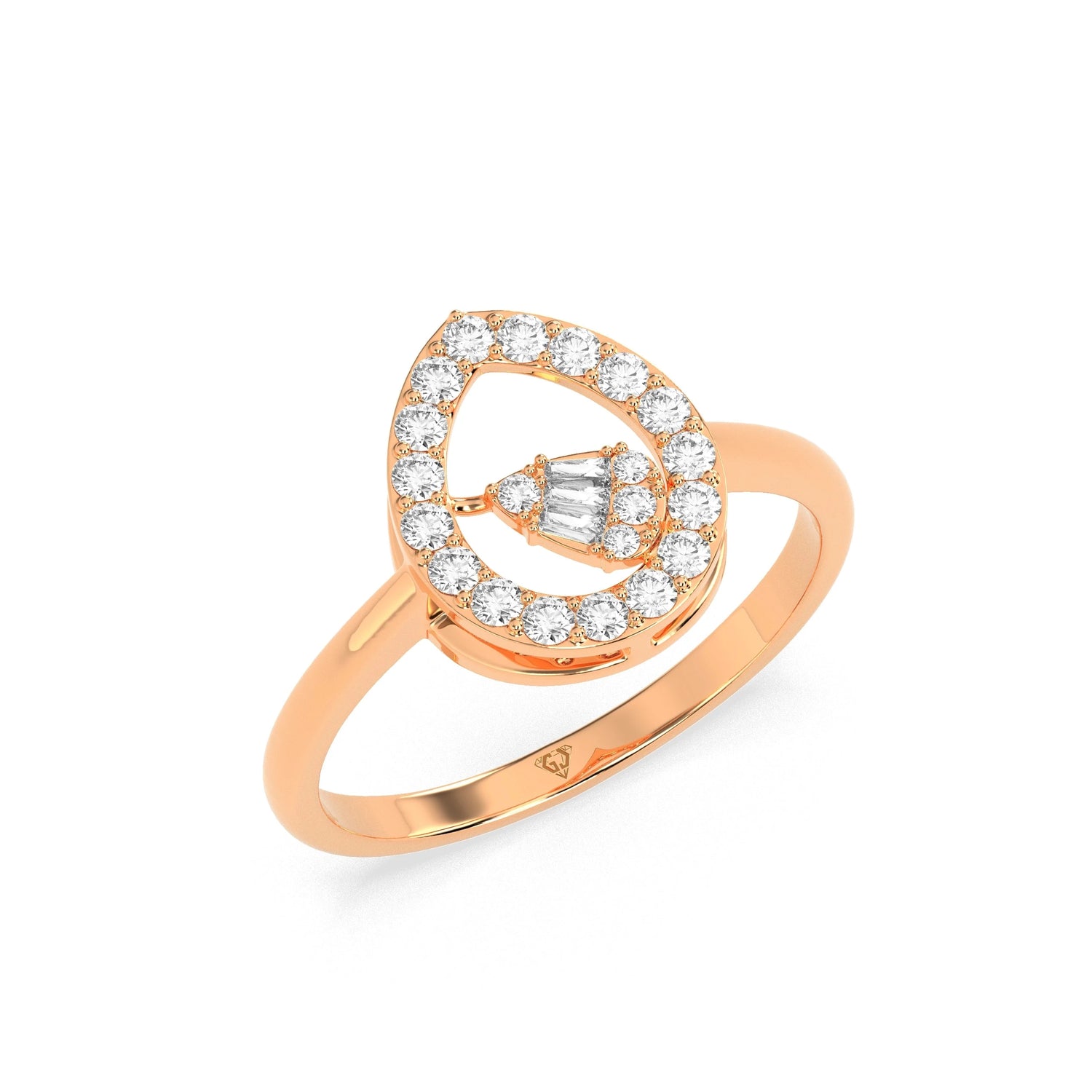 Harmonious Sparkle Diamond Ring