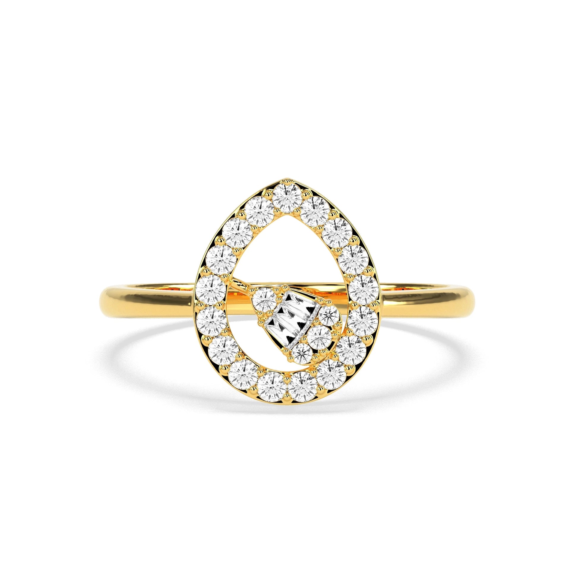 Harmonious Sparkle Diamond Ring