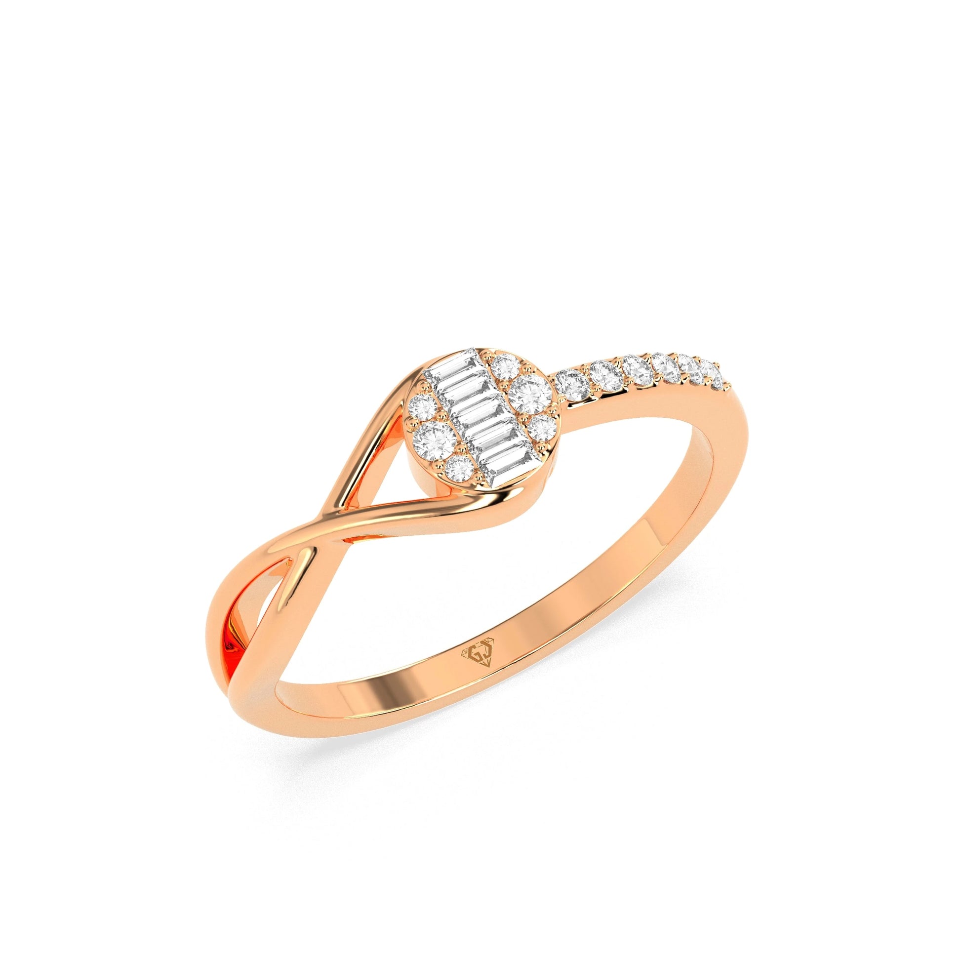 Shimmering Grace Diamond Ring