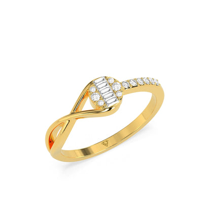 Shimmering Grace Diamond Ring