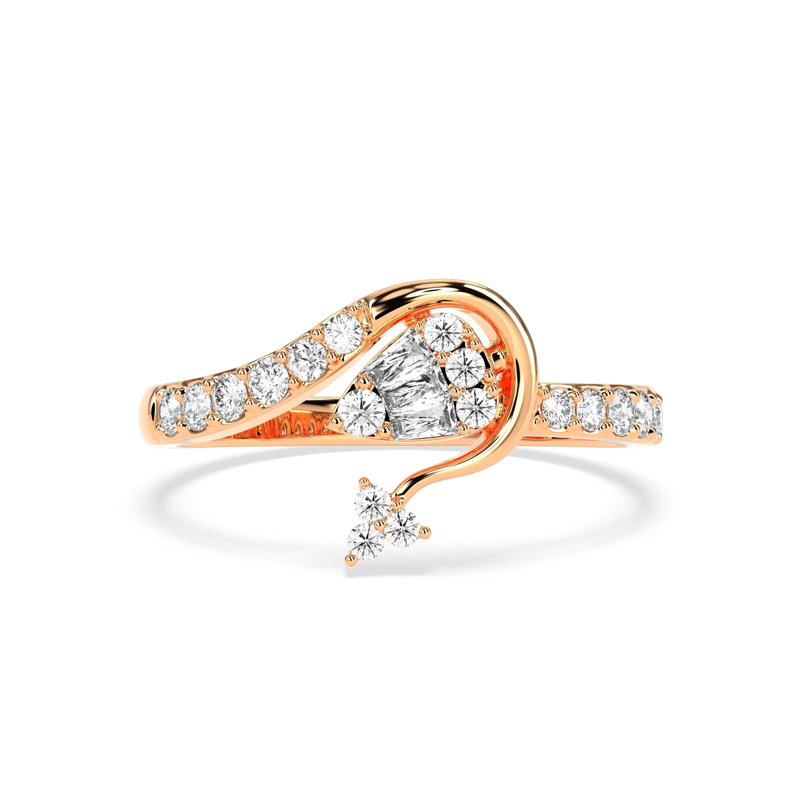 Cascading Dream Diamond Ring