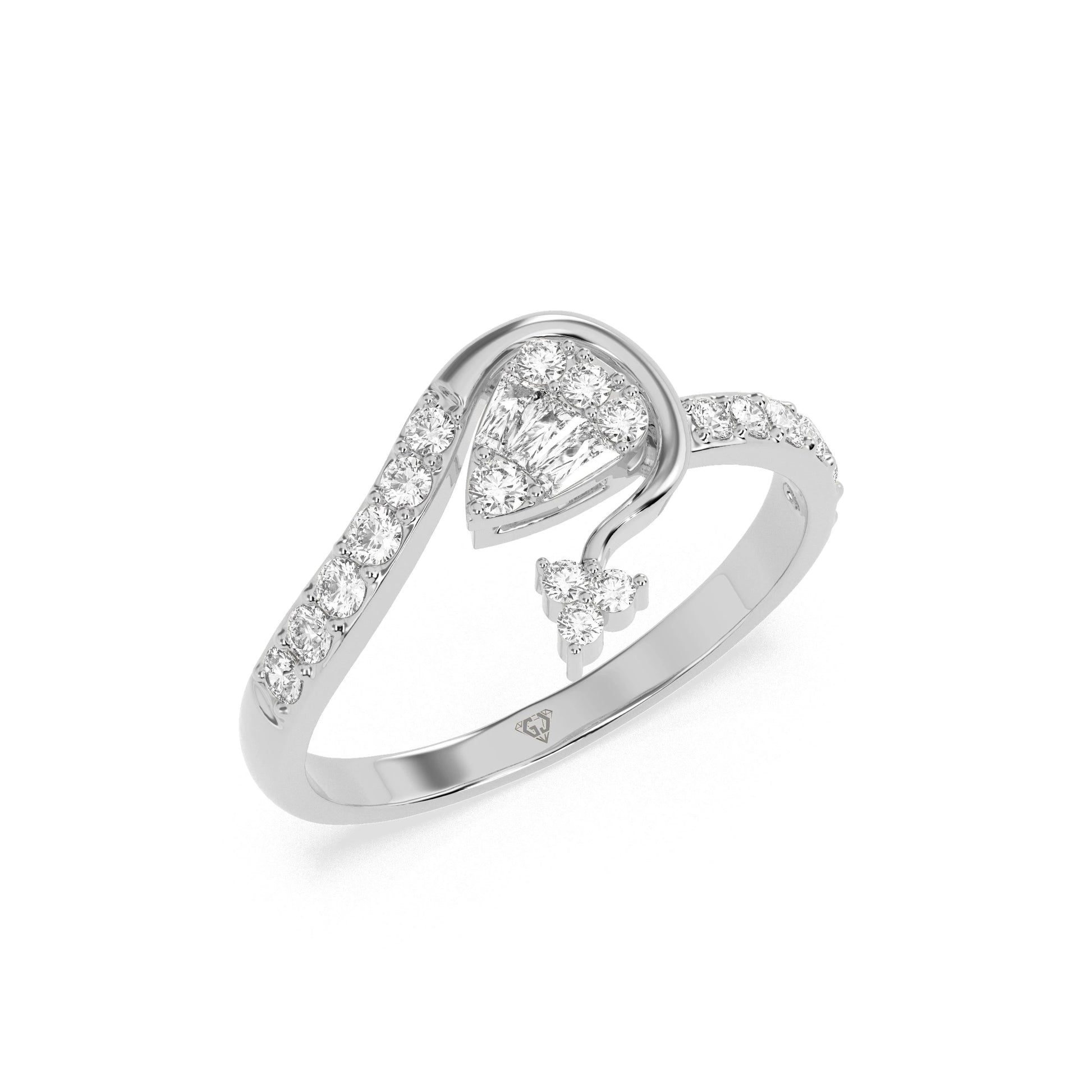 Cascading Dream Diamond Ring