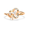 14K / rose-gold / GH colour SI-1 clarity VG cut