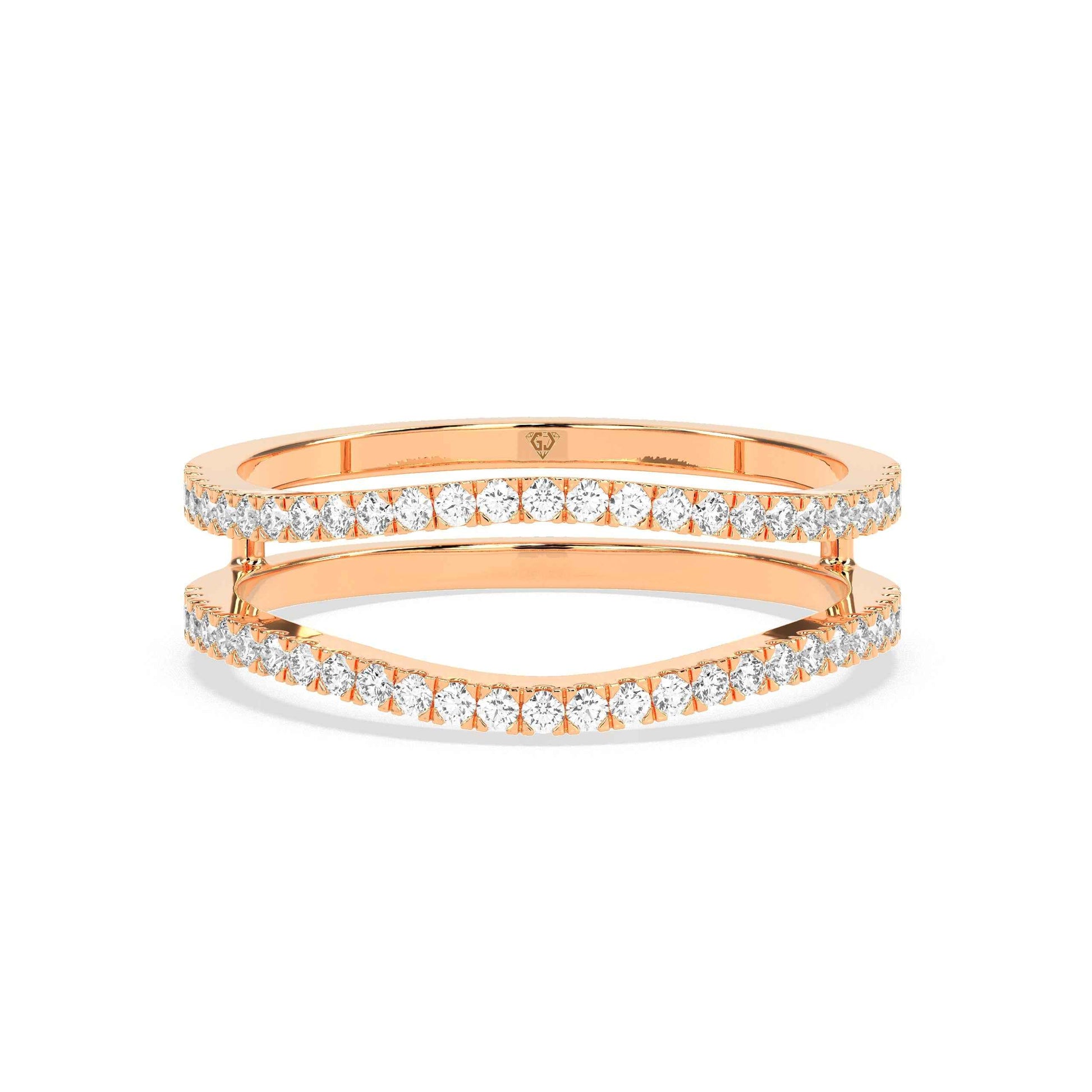 0.27 CT Band Round Diamond Ring - GodahariDev Jewells