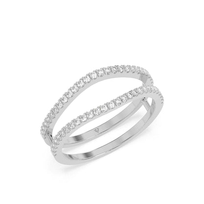 0.27 CT Band Round Diamond Ring - GodahariDev Jewells