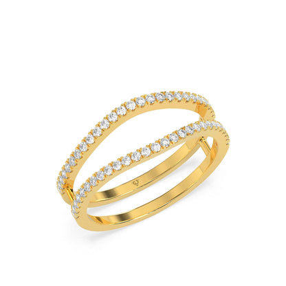 0.27 CT Band Round Diamond Ring - GodahariDev Jewells