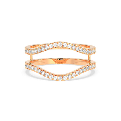 0.3 CT Band Round Diamond Ring - GodahariDev Jewells