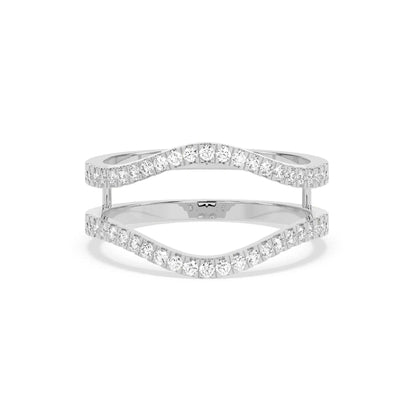 0.3 CT Band Round Diamond Ring - GodahariDev Jewells