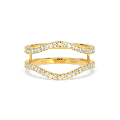 0.3 CT Band Round Diamond Ring - GodahariDev Jewells