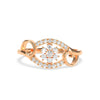 14K / rose-gold / GH colour SI-1 clarity VG cut