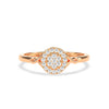 14K / rose-gold / GH colour SI-1 clarity VG cut