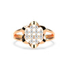 14K / rose-gold / GH colour SI-1 clarity VG cut