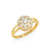 14K / Yellow Gold / HI colour I1 clarity VG cut